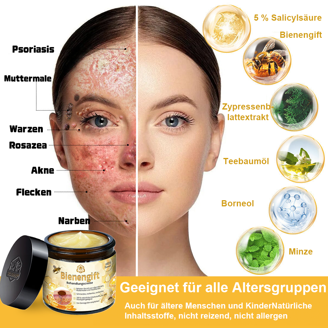 [Zusätzliche 50 % Rabatt] TLOPA® Fortgeschrittene Bienengift Behandlungscreme